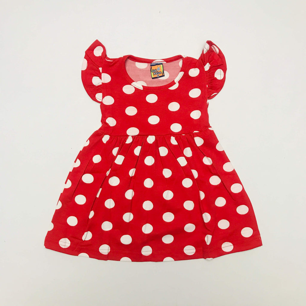 Dotted Frock Pack Of 2