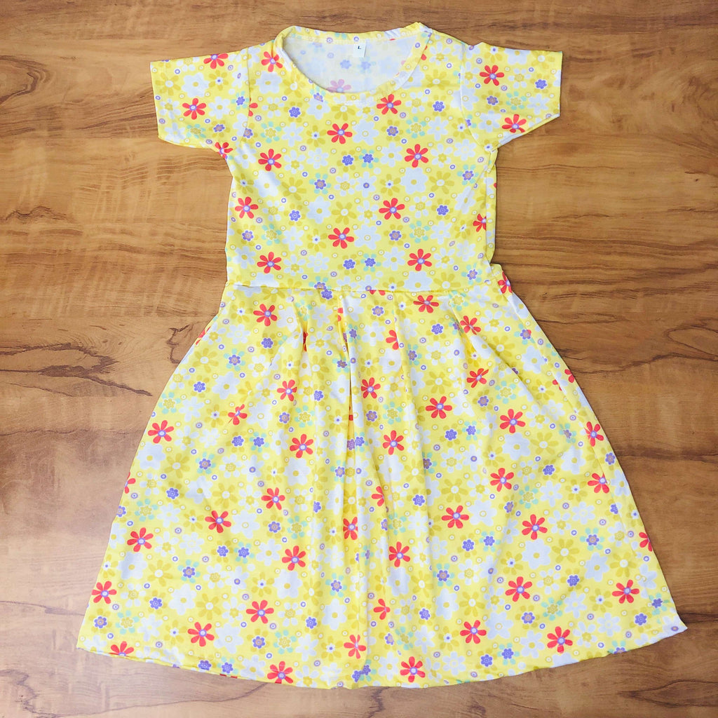 Mini Blossom Frock Combo Pack Of 2