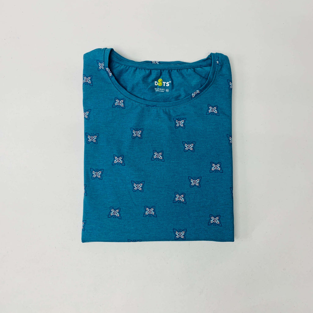 Dots Ladies Printed T-Shirt