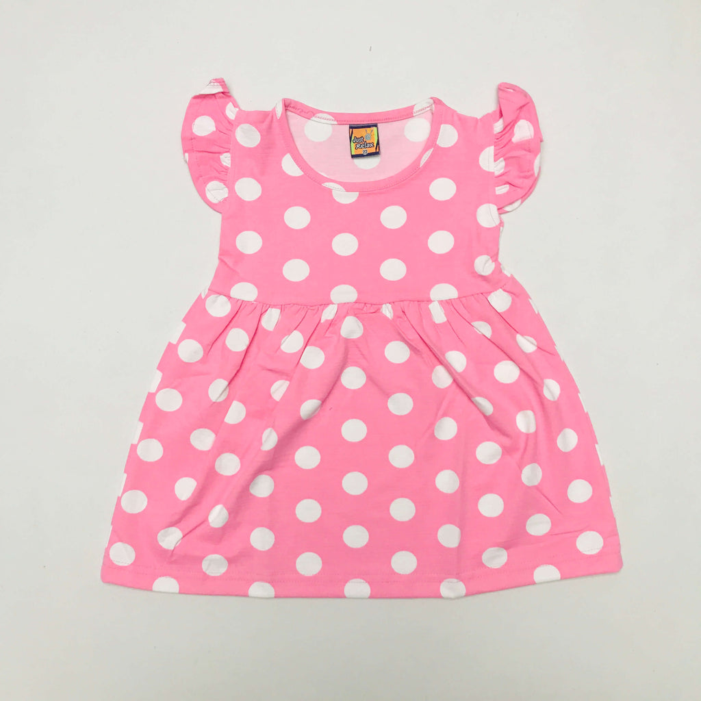 Dotted Frock Pack Of 2
