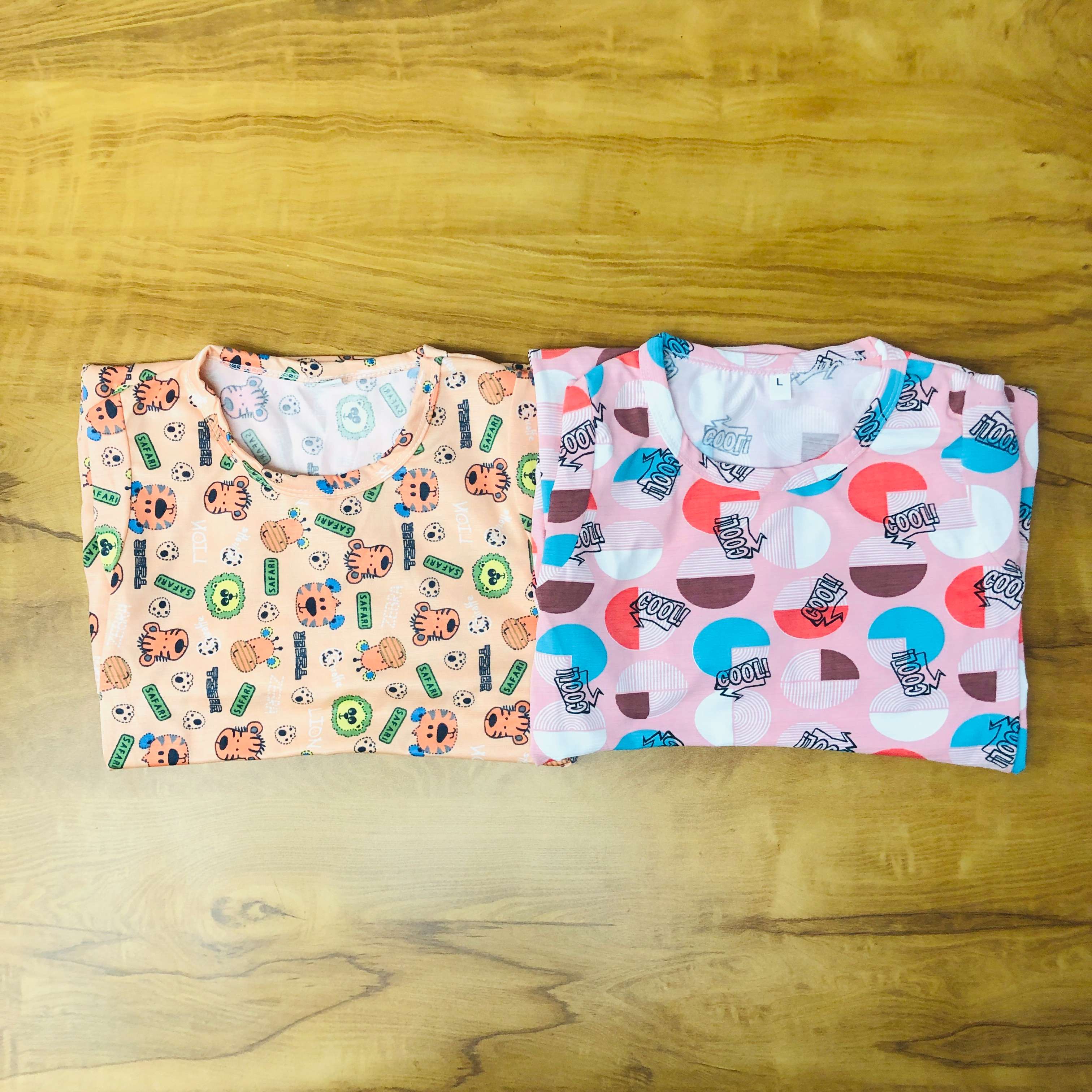 Mini Blossom Frock Combo Pack Of 2