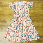 Mini Blossom Frock Combo Pack Of 2