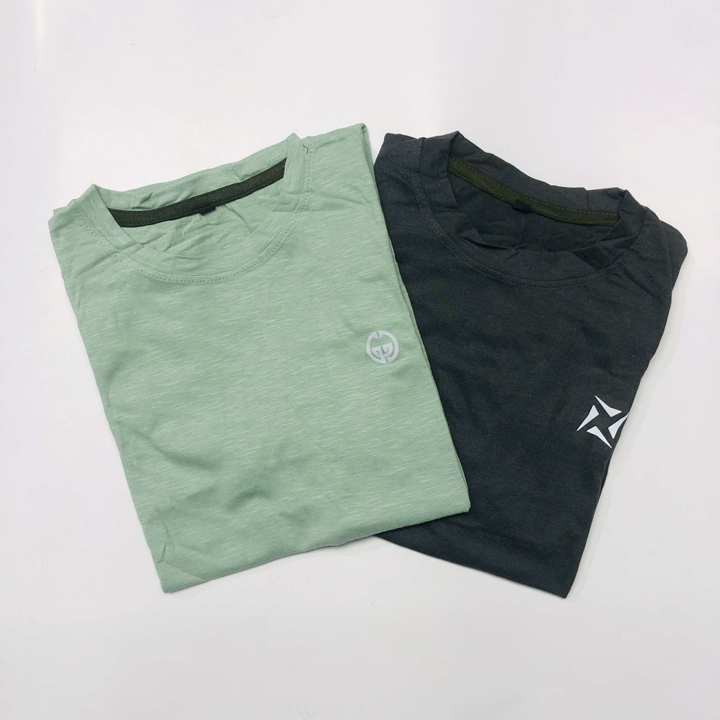 Classic Solid T-Shirt Combo Pack Of 2