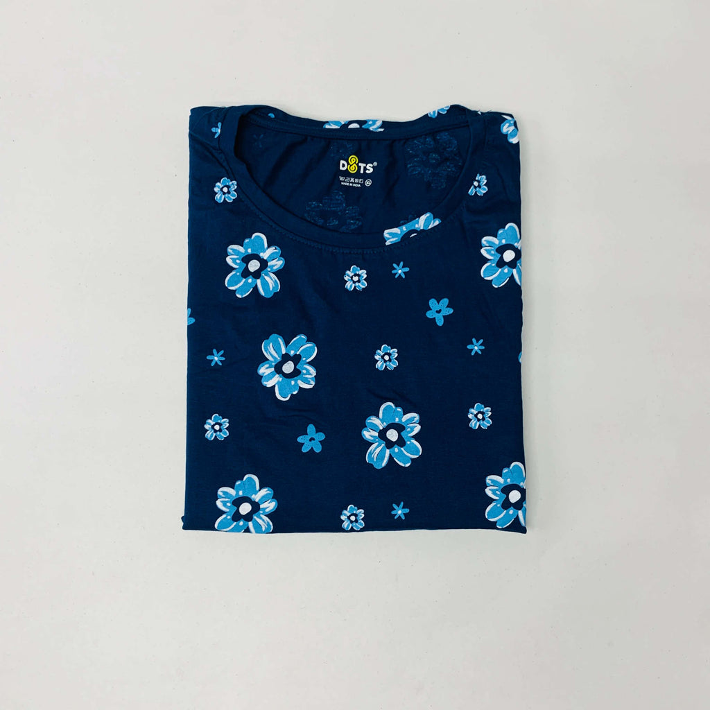 Dots Ladies Printed T-Shirt