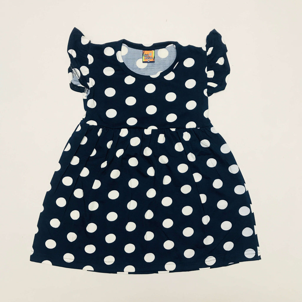 Dotted Frock Pack Of 2