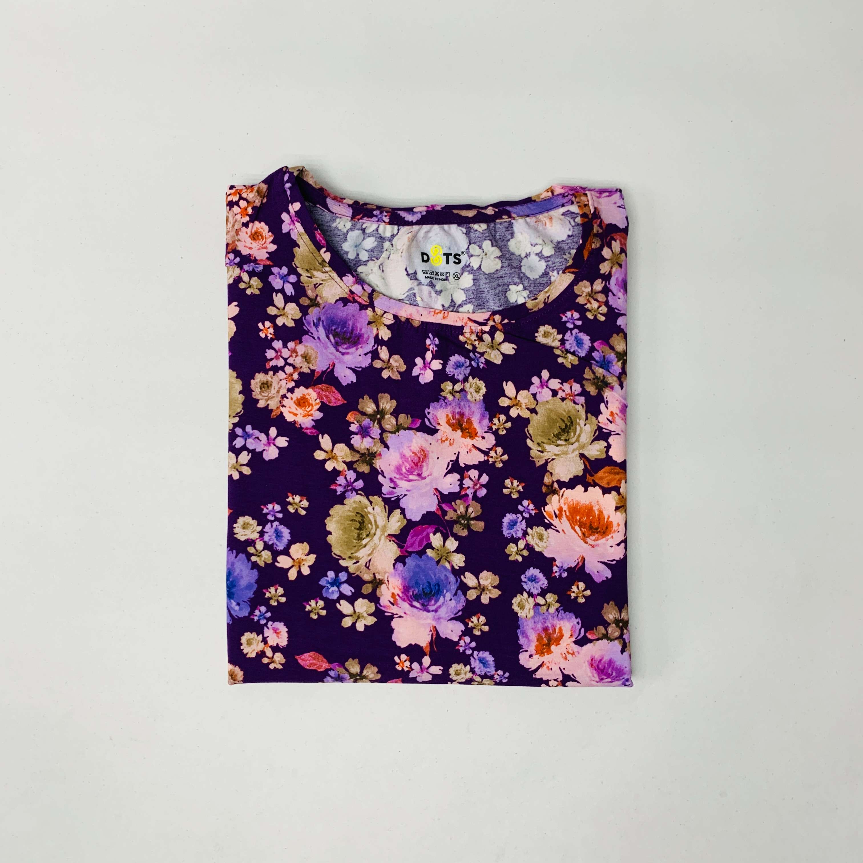 Dots Ladies Printed T-Shirt
