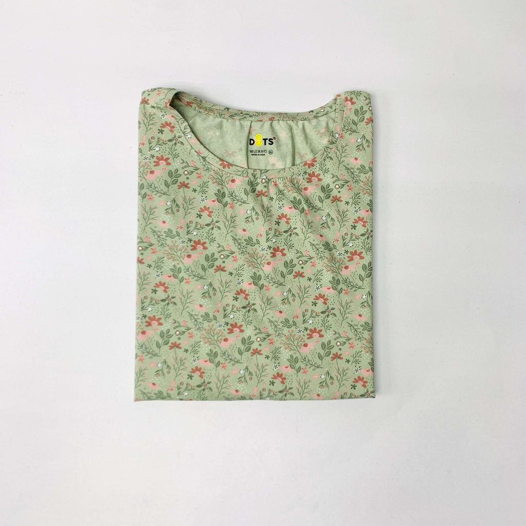 Dots Ladies Printed T-Shirt