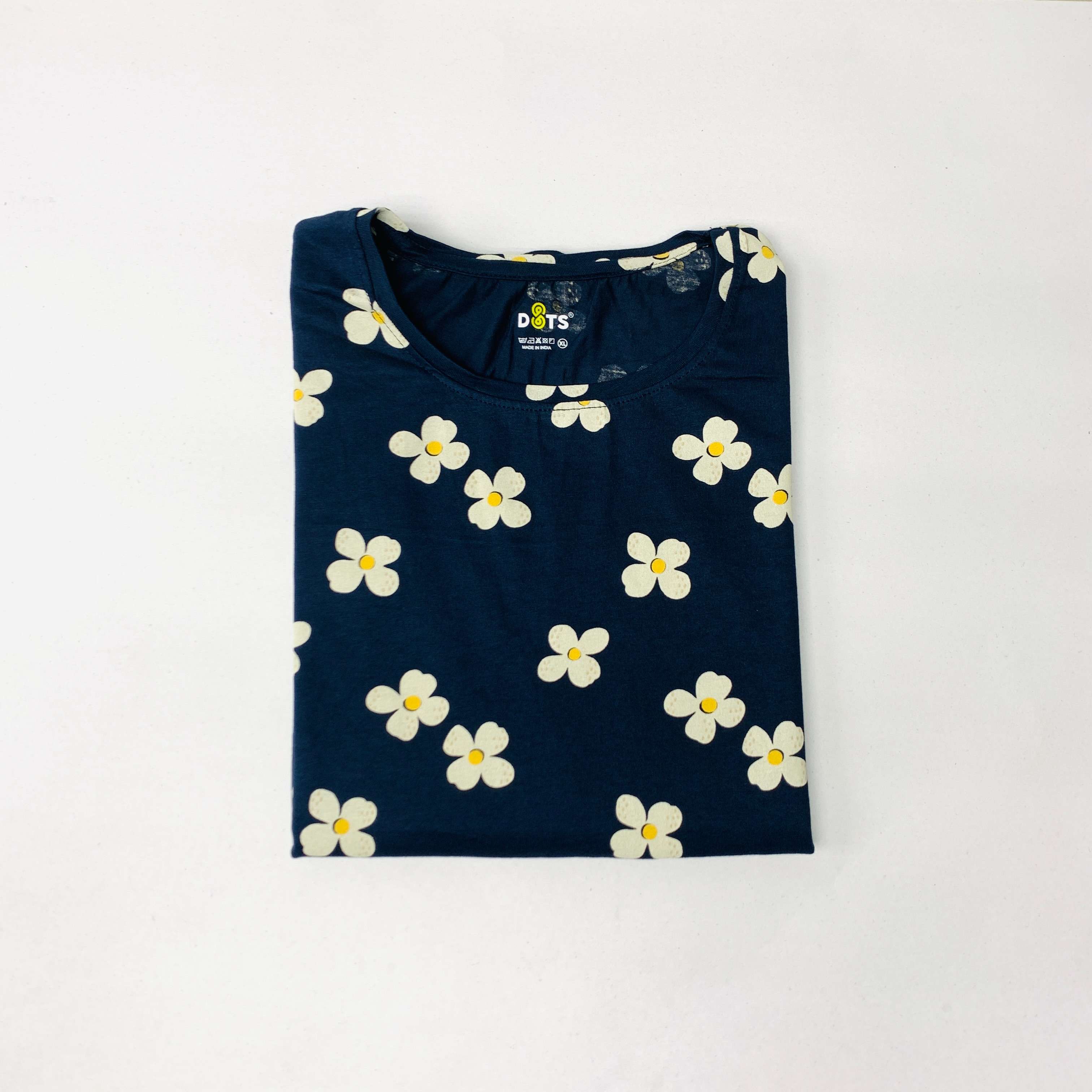 Dots Ladies Printed T-Shirt