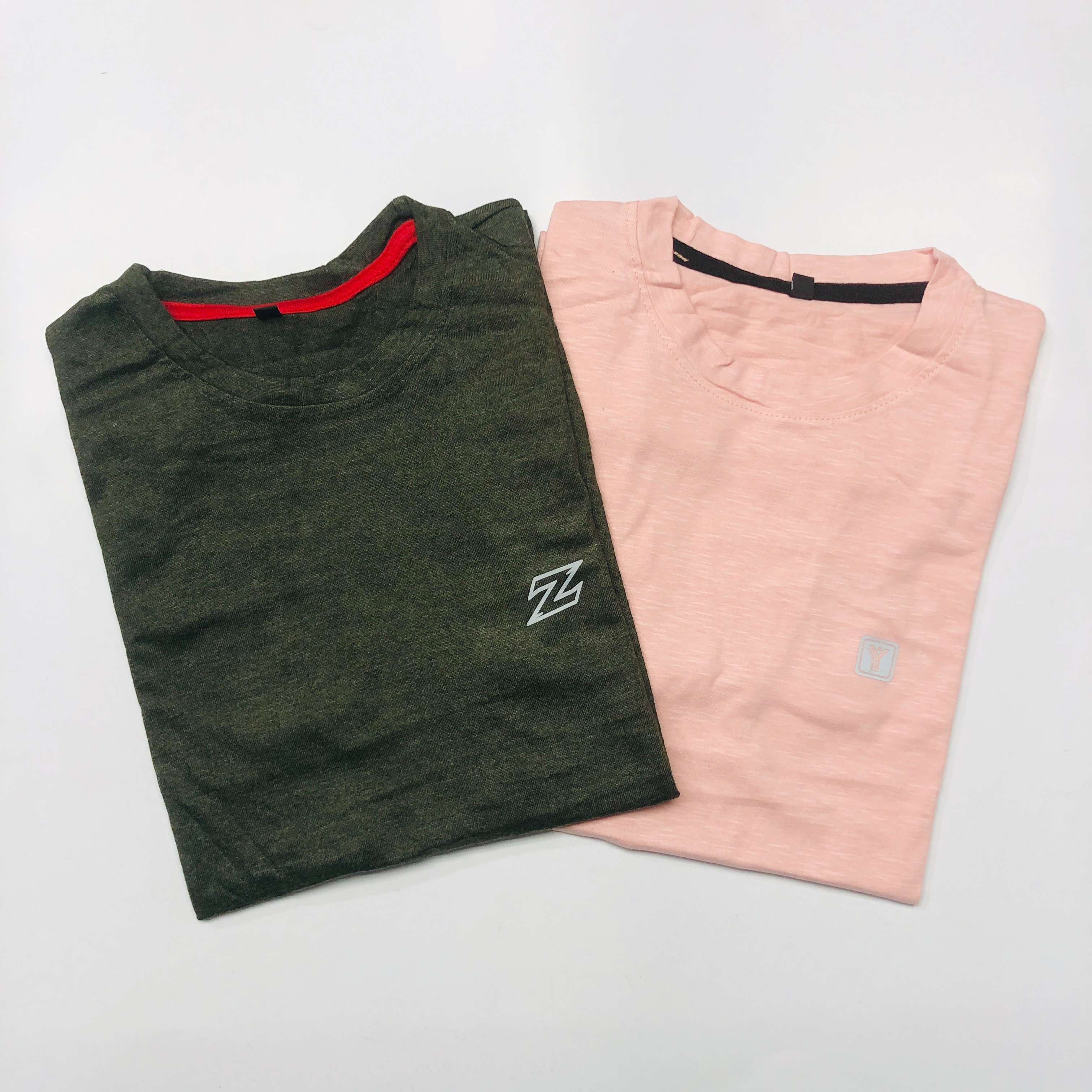 Classic Solid T-Shirt Combo Pack Of 2