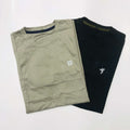 Classic Solid T-Shirt Combo Pack Of 2