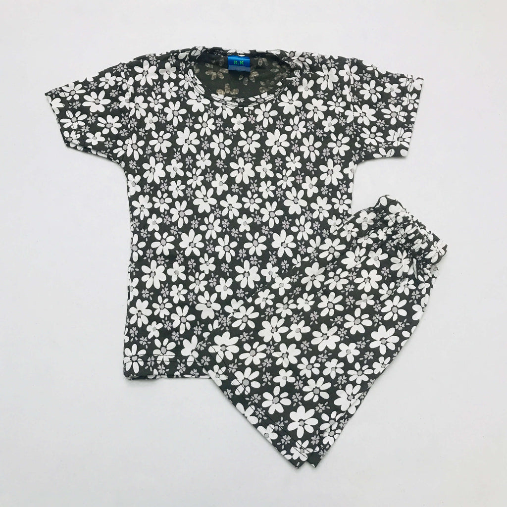 Kids Printed Shorts Set