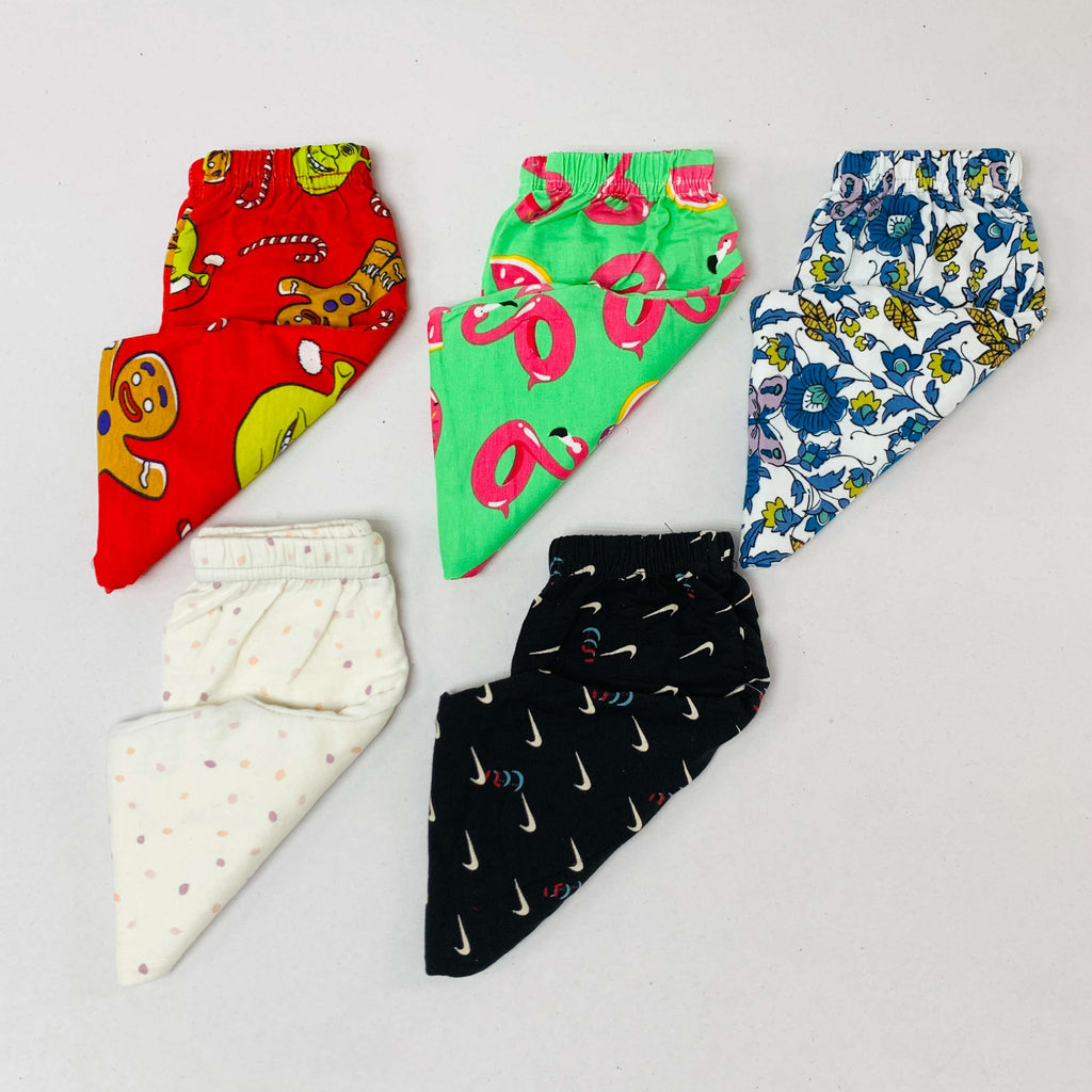 Unisex Kids Pants Pack of 5