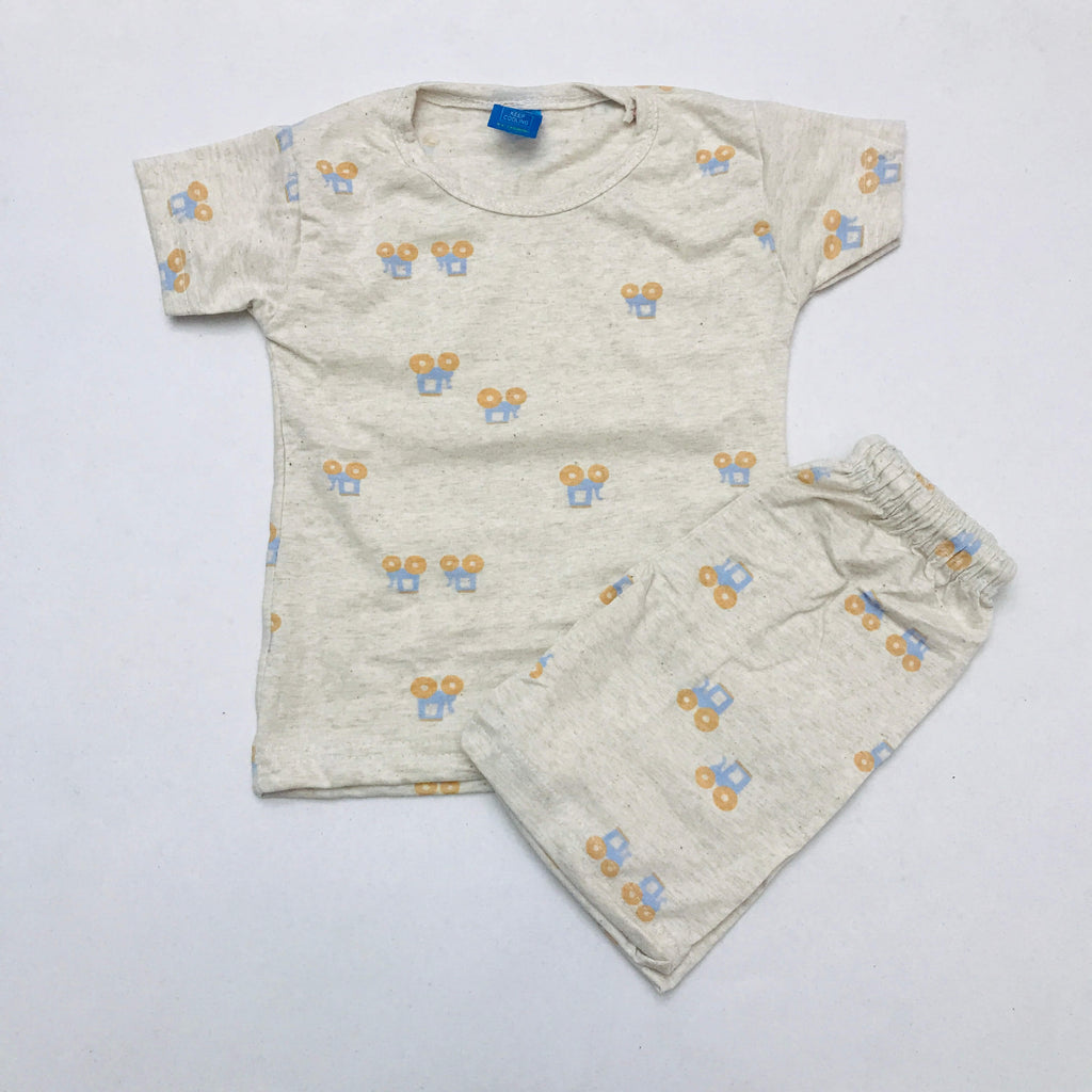 Kids Printed Shorts Set