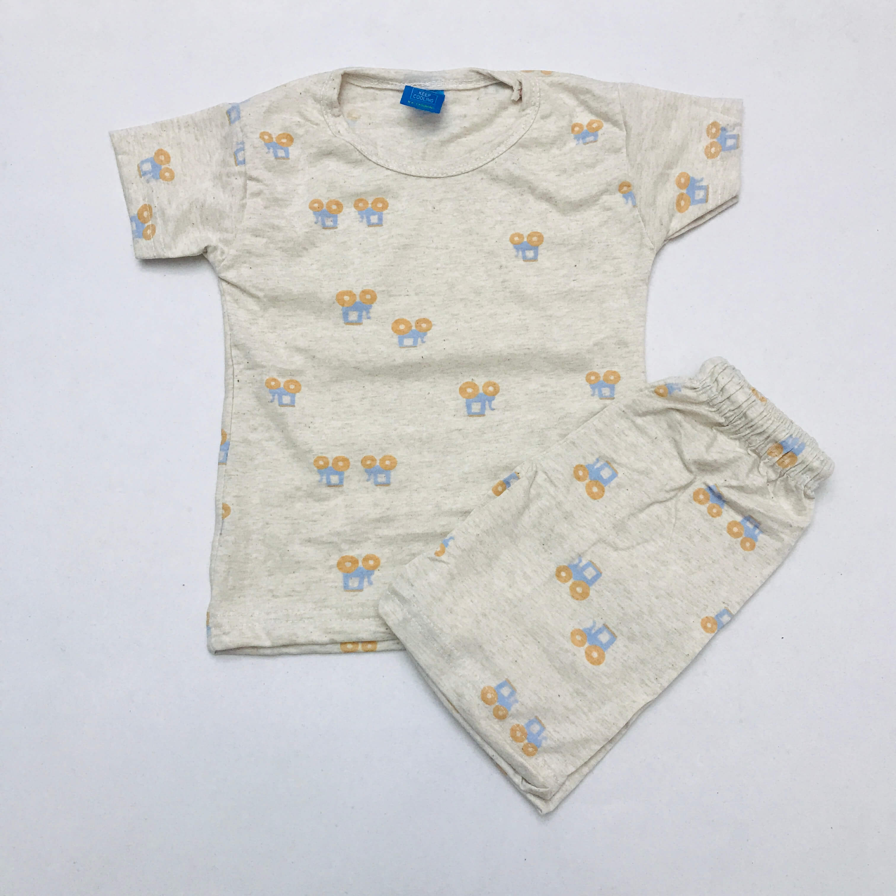 Kids Printed Shorts Set