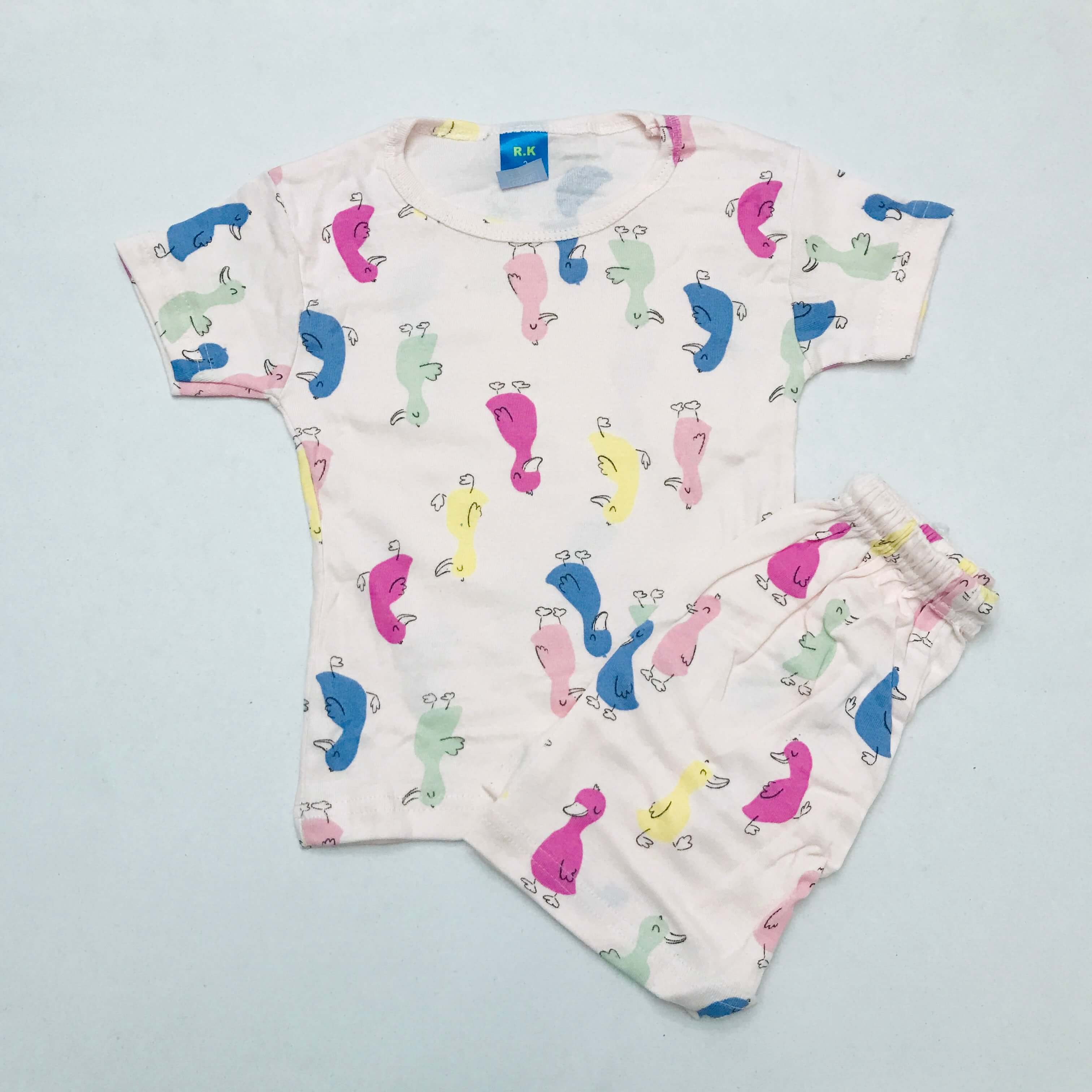 Kids Printed Shorts Set