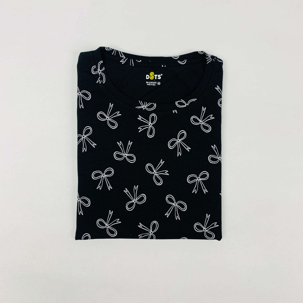 Dots Ladies Printed T-Shirt