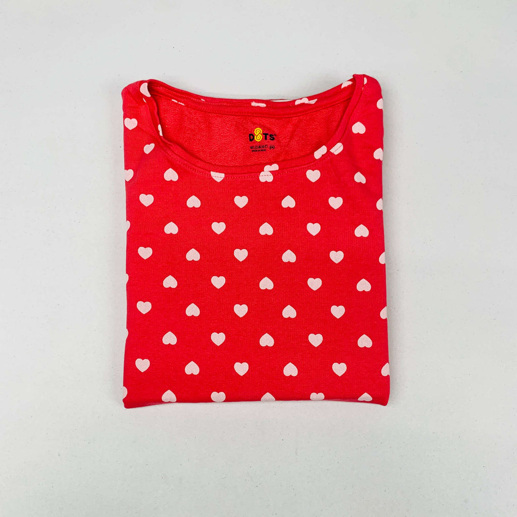Dots Ladies Printed T-Shirt