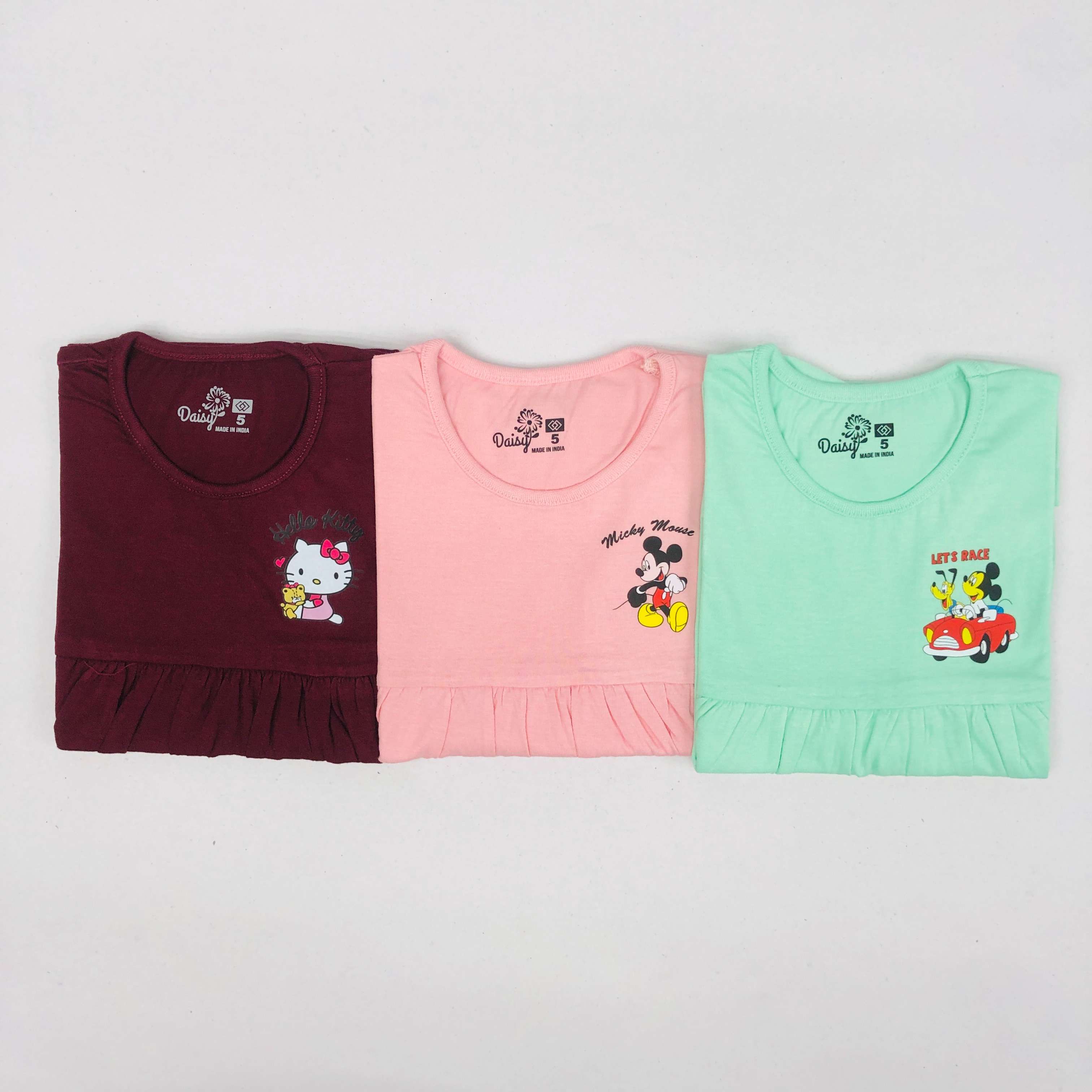 Daisy Frock Combo Pack Of 3