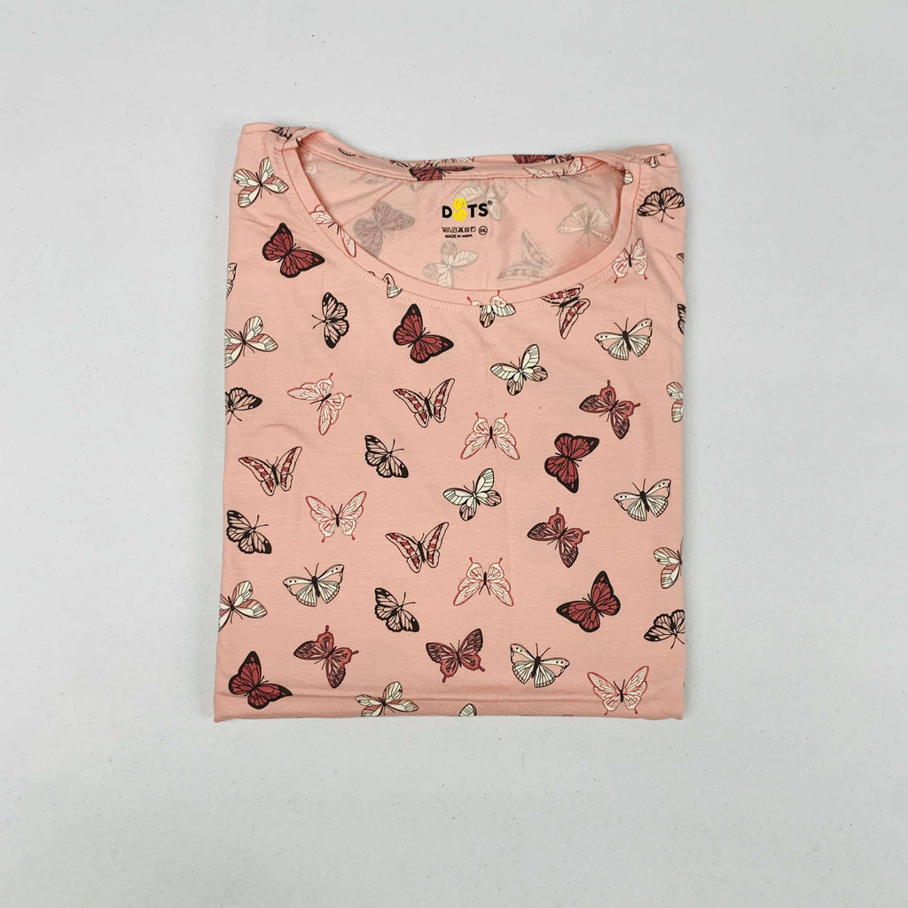 Dots Ladies Printed T-Shirt