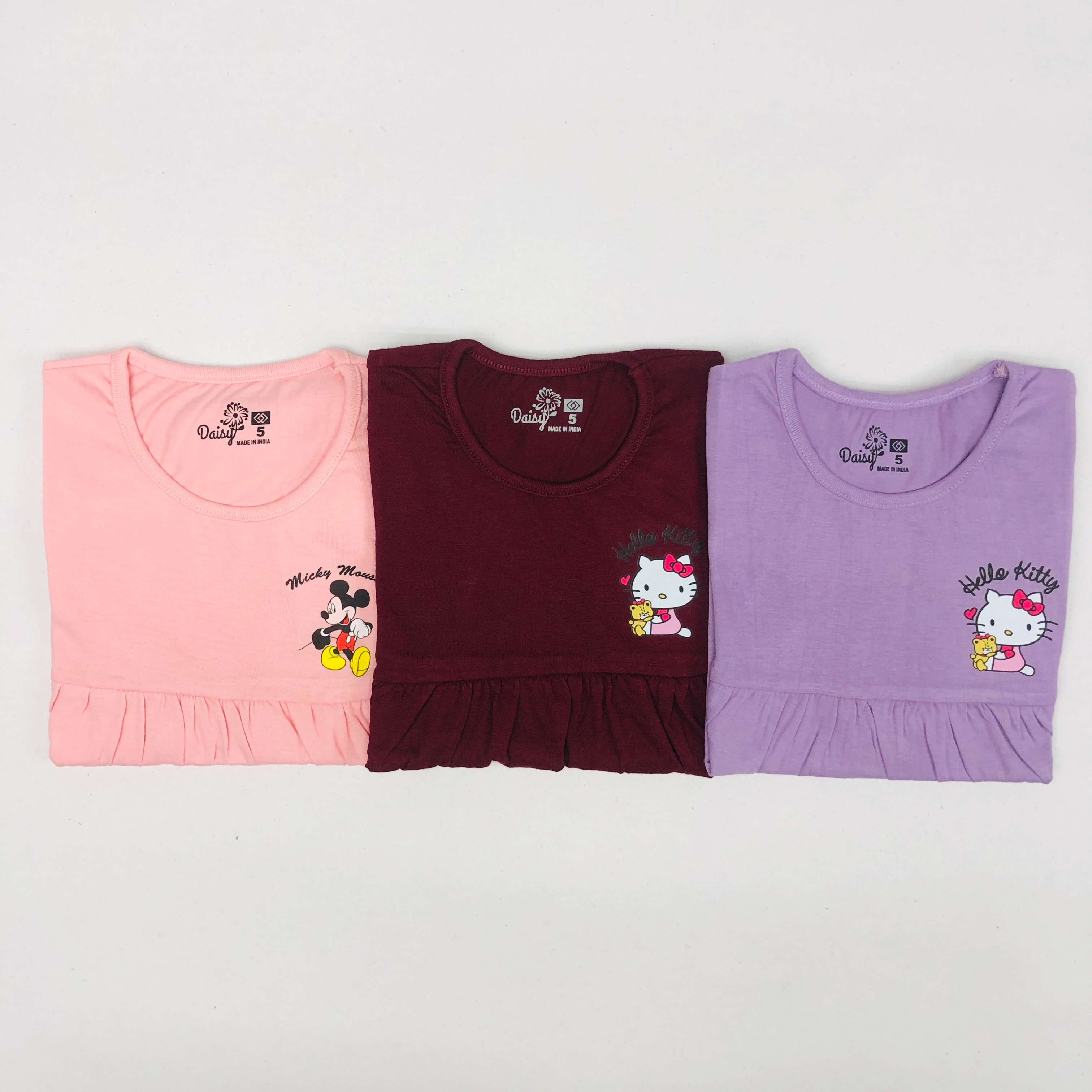 Daisy Frock Combo Pack Of 3