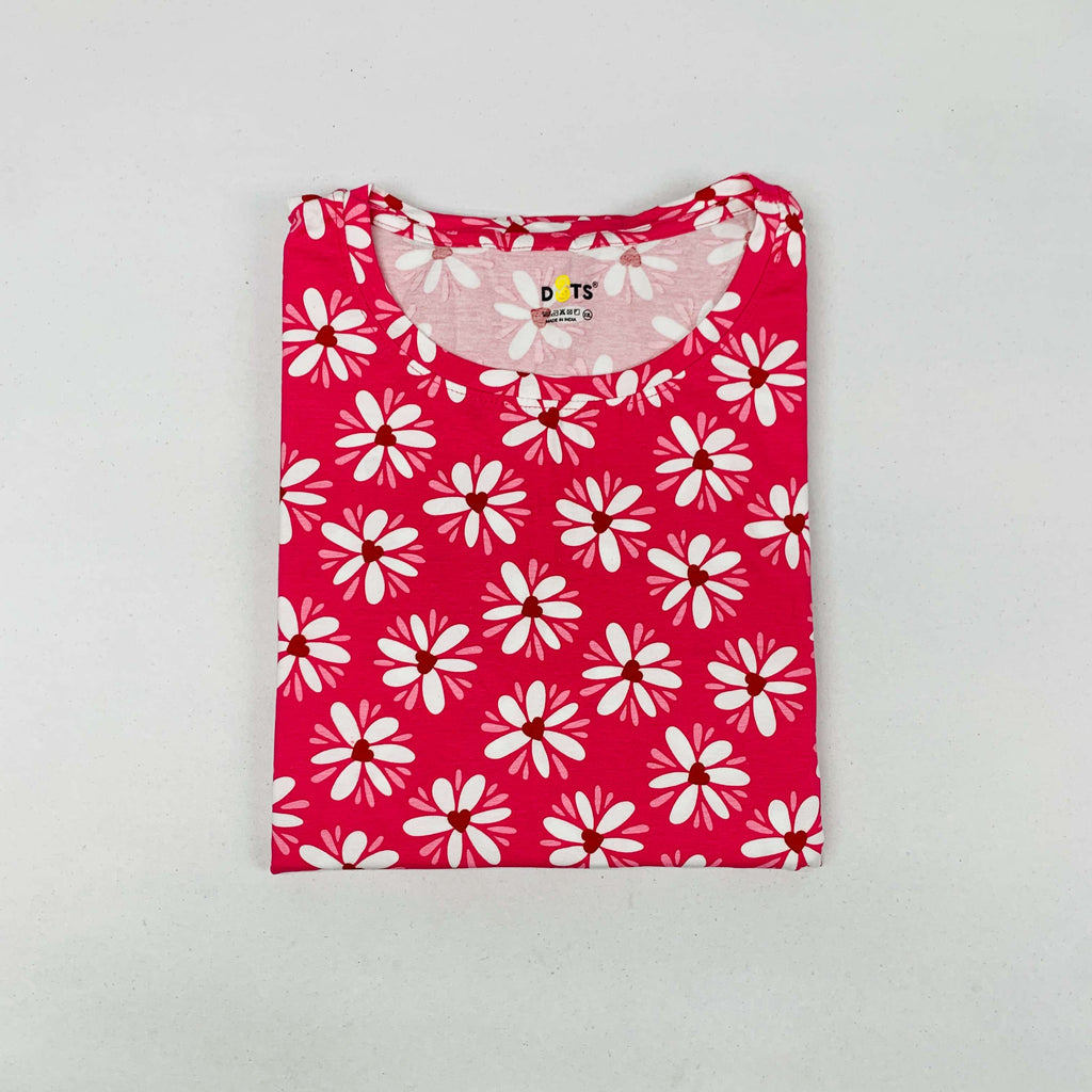 Dots Ladies Printed T-Shirt