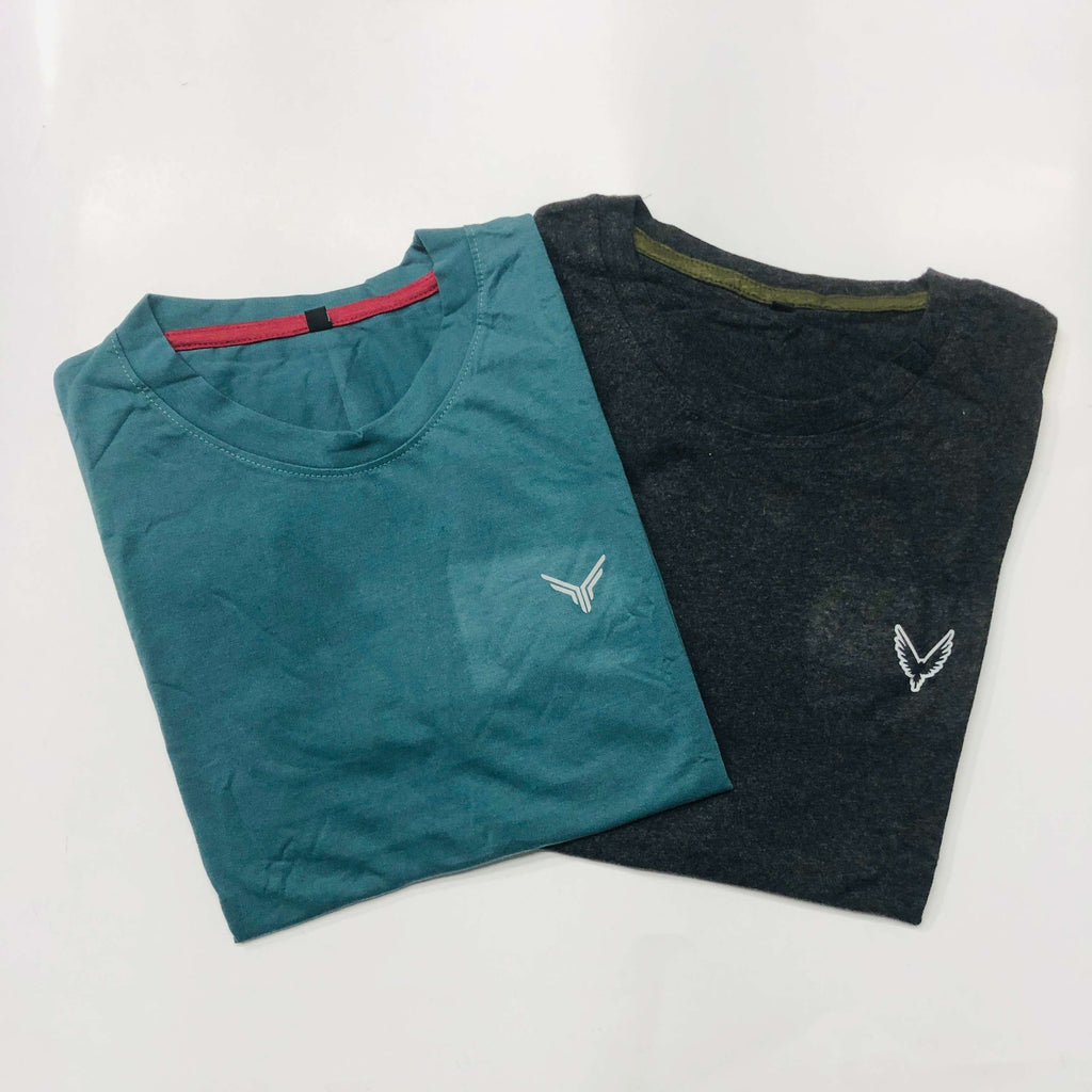 Classic Solid T-Shirt Combo Pack Of 2