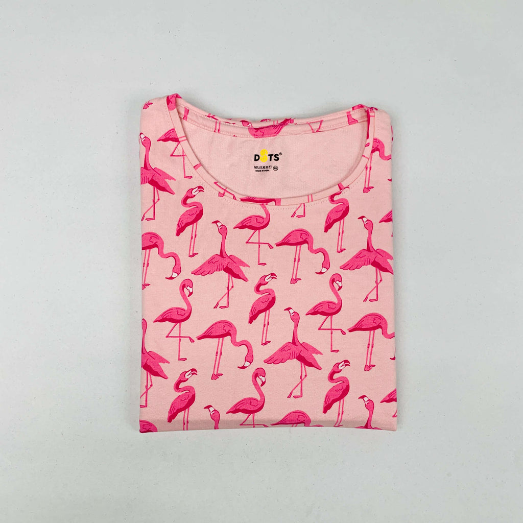Dots Ladies Printed T-Shirt