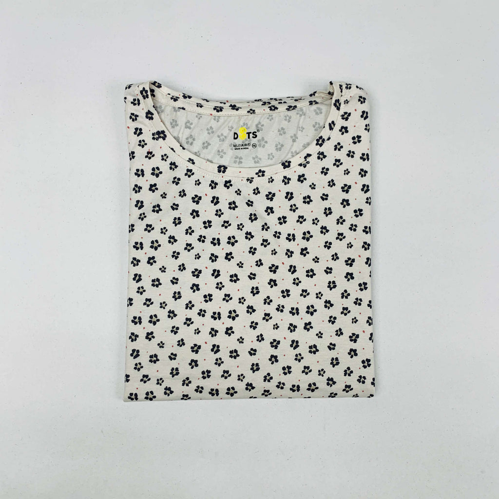 Dots Ladies Printed T-Shirt