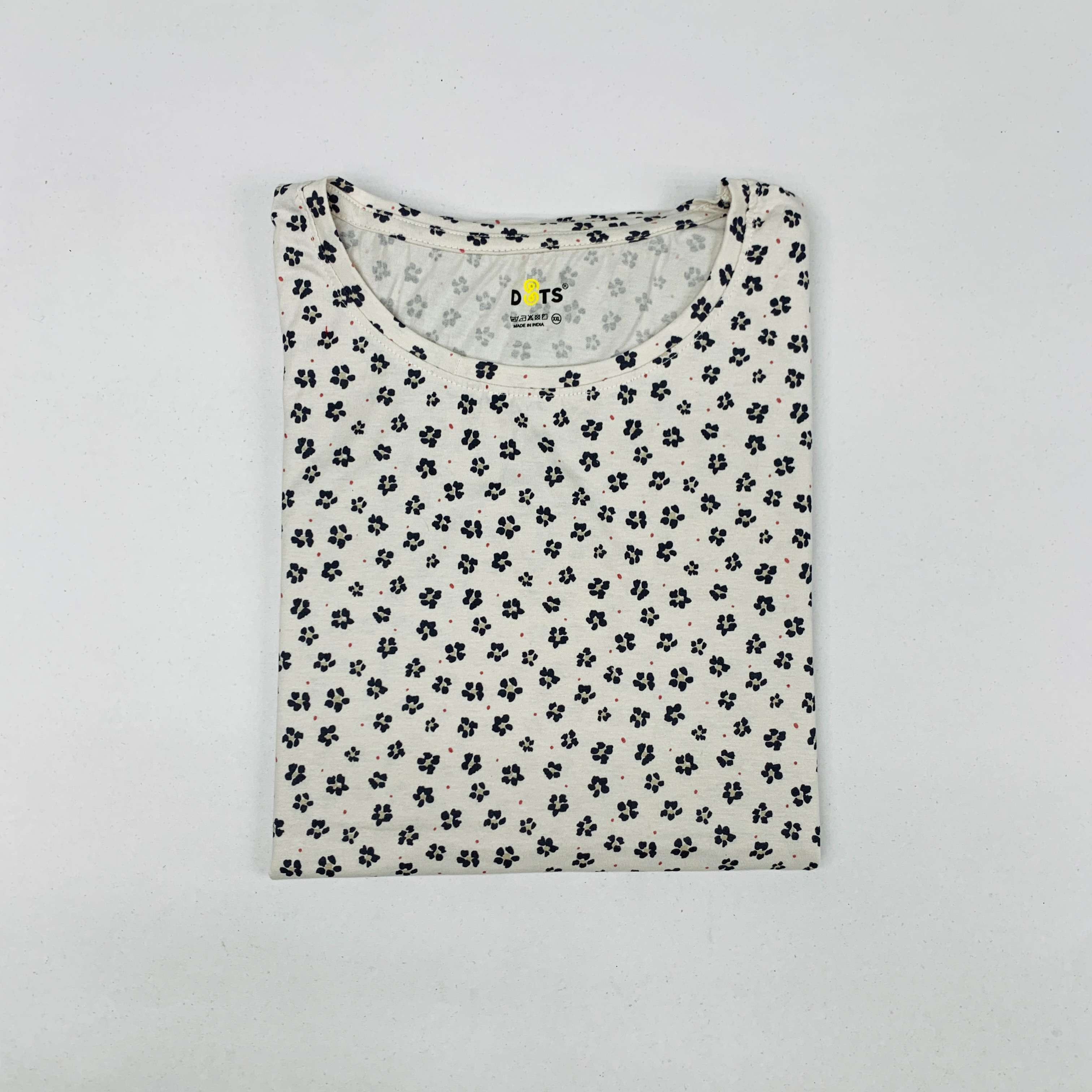 Dots Ladies Printed T-Shirt