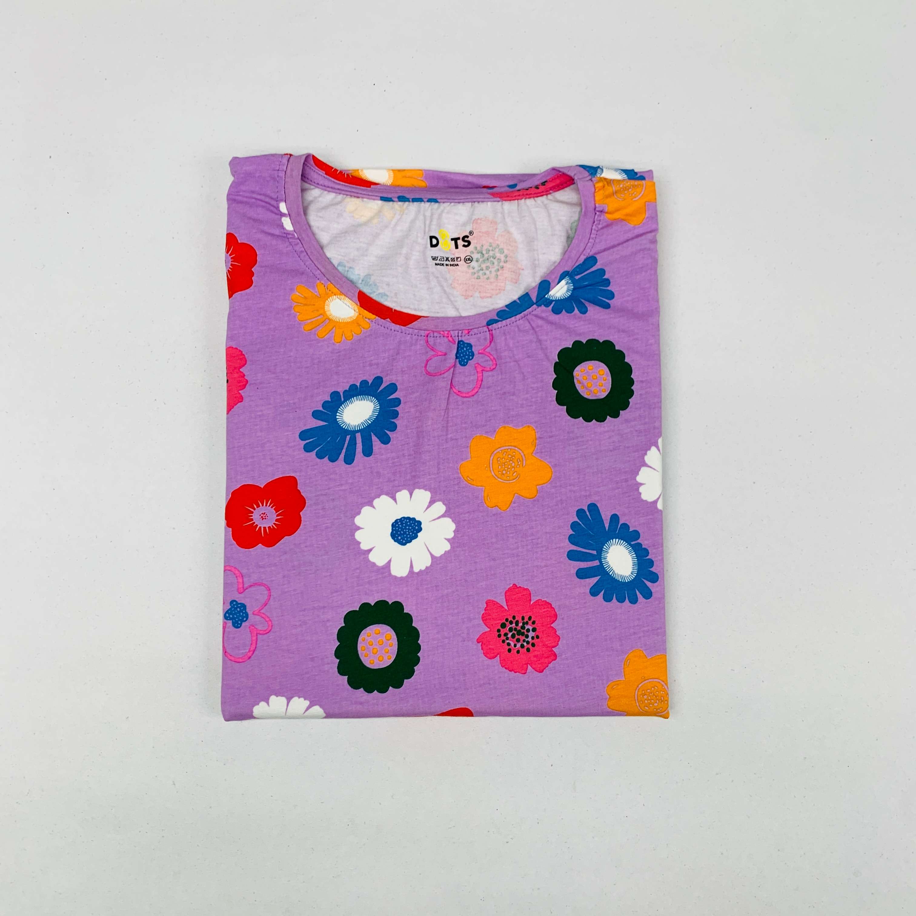 Dots Ladies Printed T-Shirt