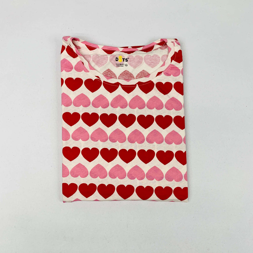 Dots Ladies Printed T-Shirt