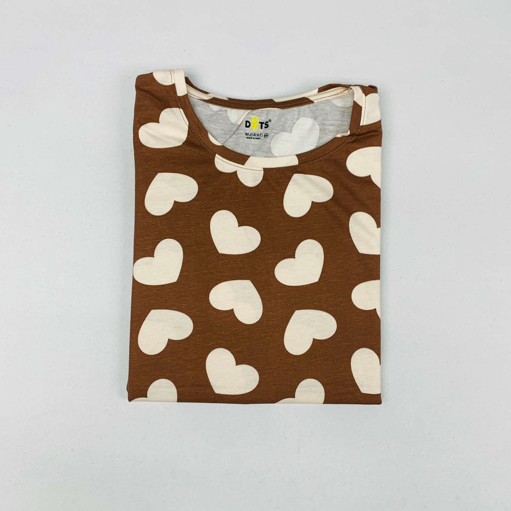 Dots Ladies Printed T-Shirt