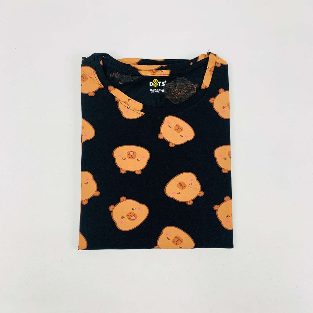 Dots Ladies Printed T-Shirt