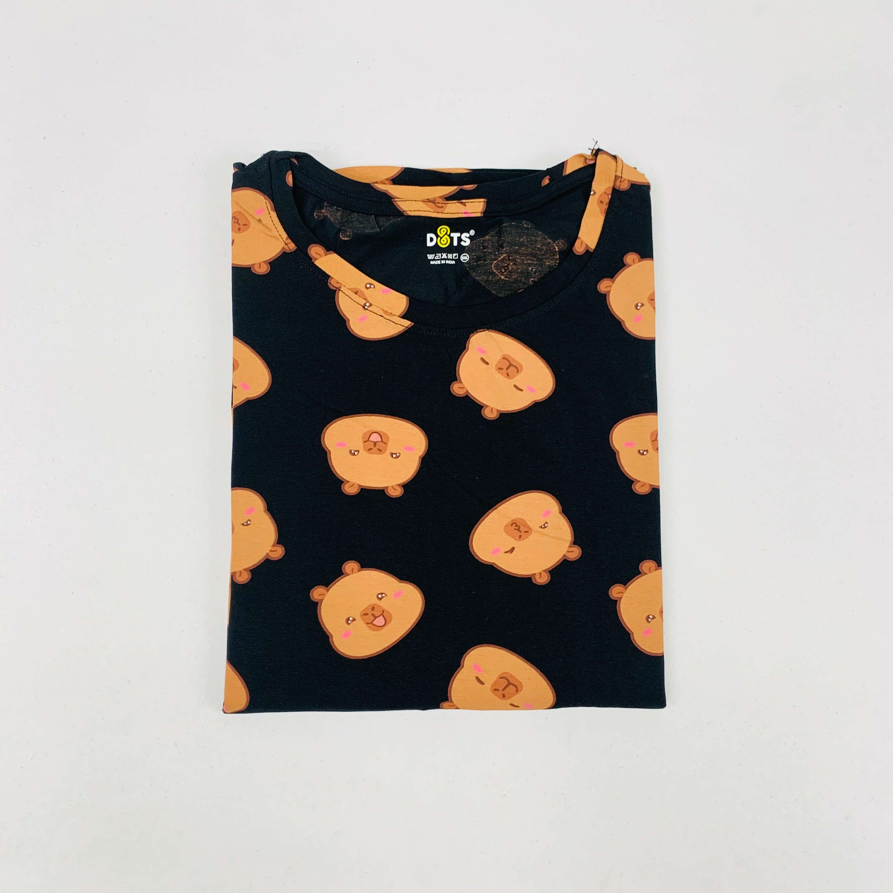 Dots Ladies Printed T-Shirt