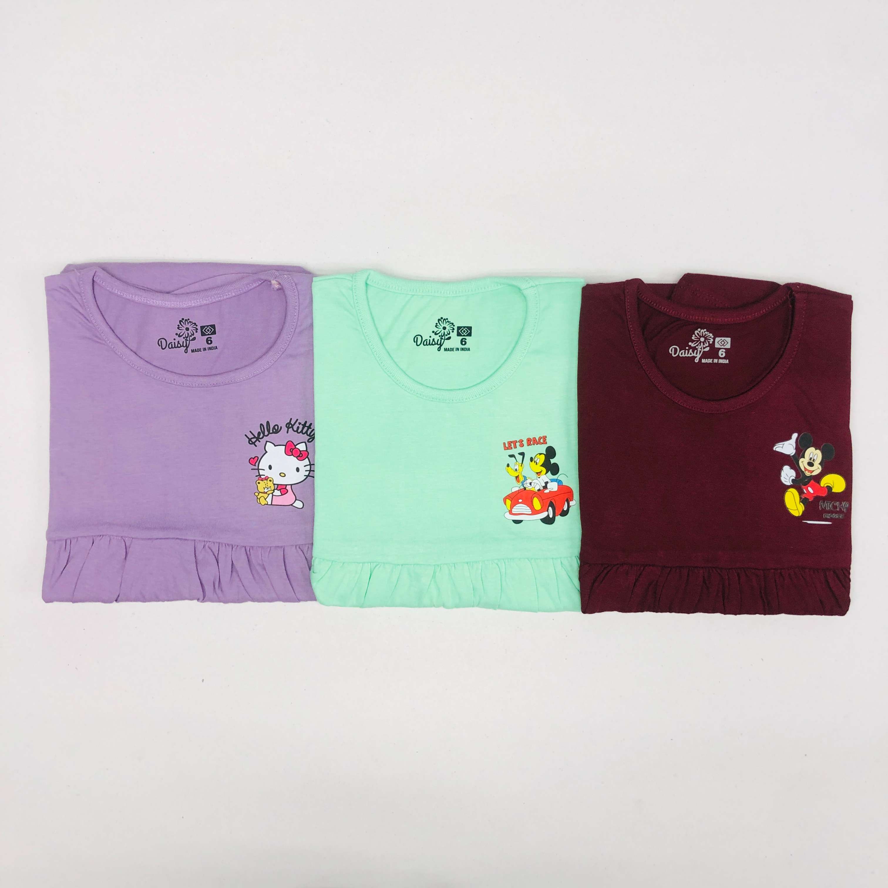 Daisy Frock Combo Pack Of 3