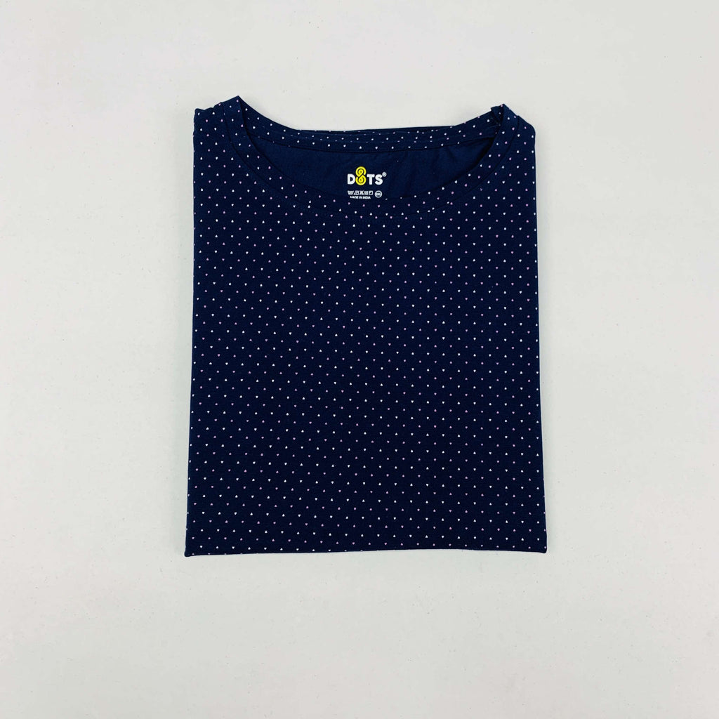 Dots Ladies Printed T-Shirt