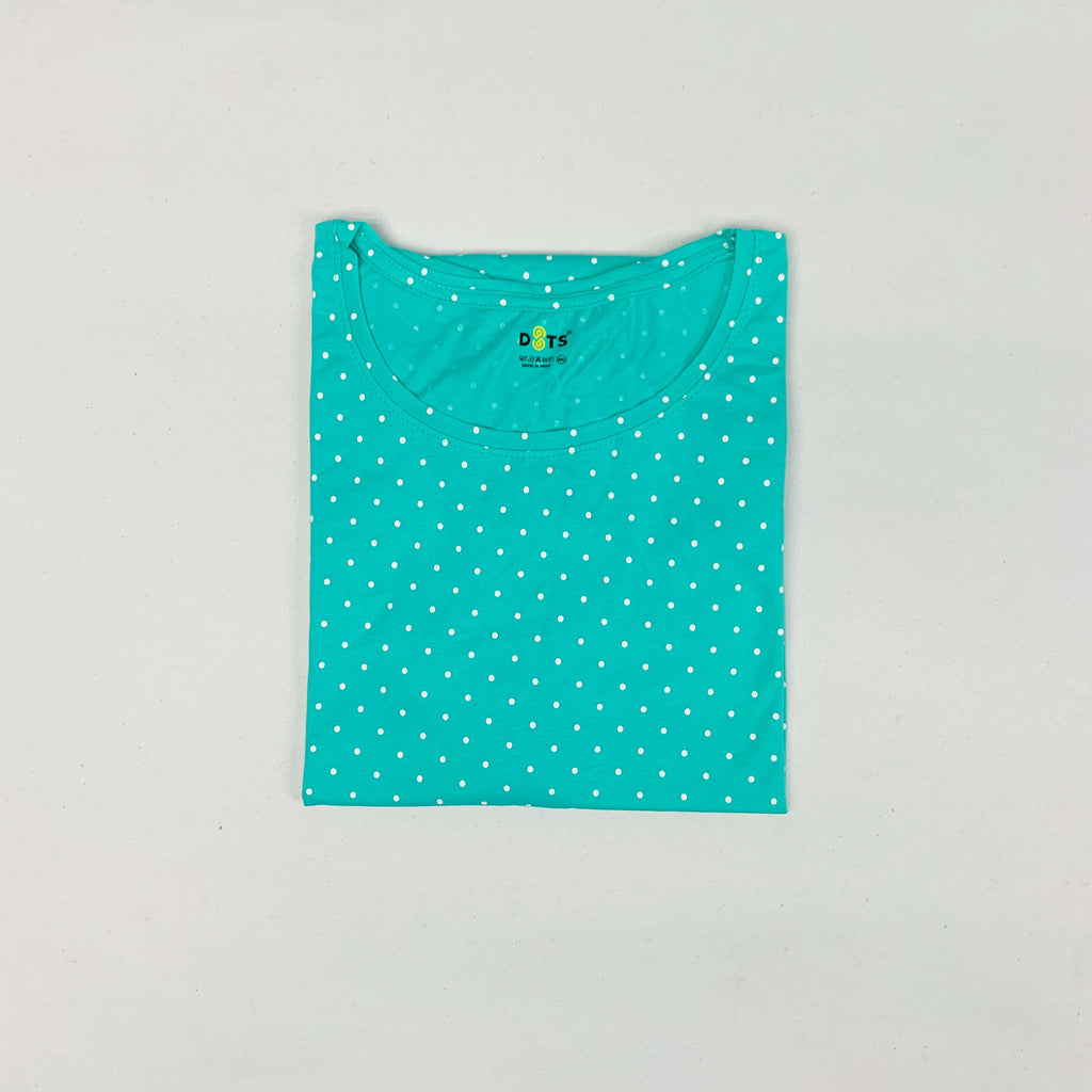 Dots Ladies Printed T-Shirt