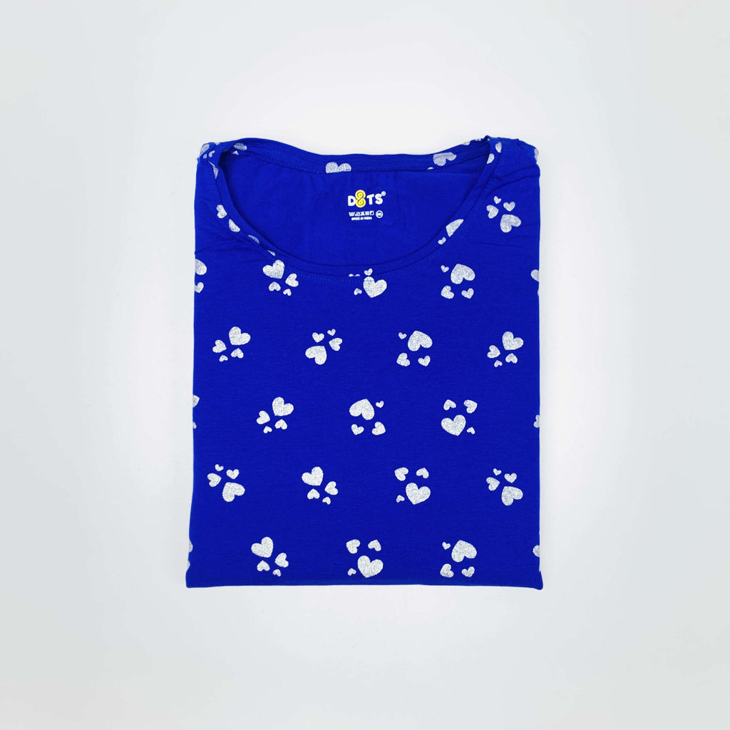 Dots Ladies Printed T-Shirt