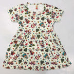 Jingle Bells Kids Christmas Frock combo (Pack of 2)