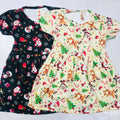 Jingle Bells Kids Christmas Frock combo (Pack of 2)