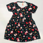 Jingle Bells Kids Christmas Frock combo (Pack of 2)