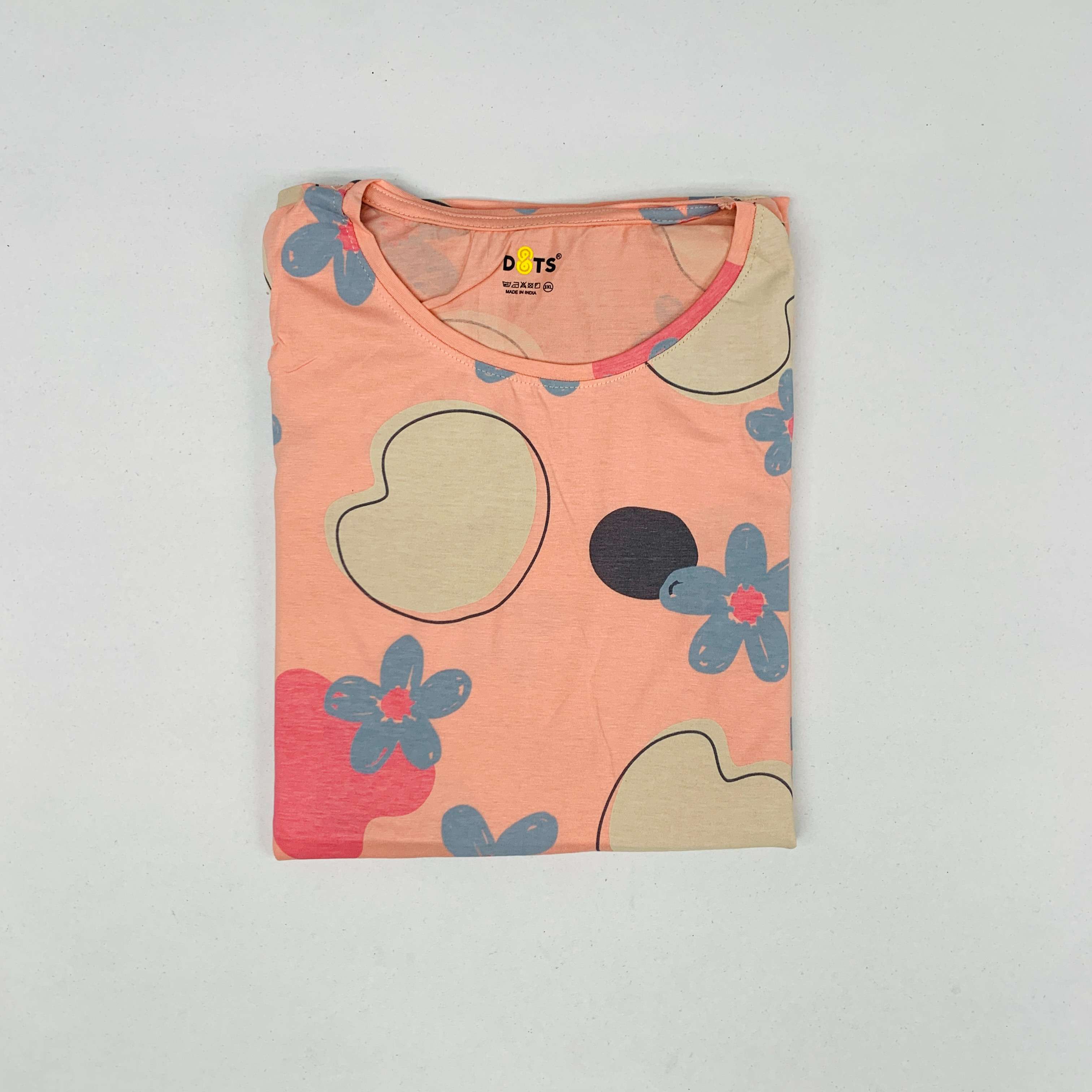 Dots Ladies Printed T-Shirt