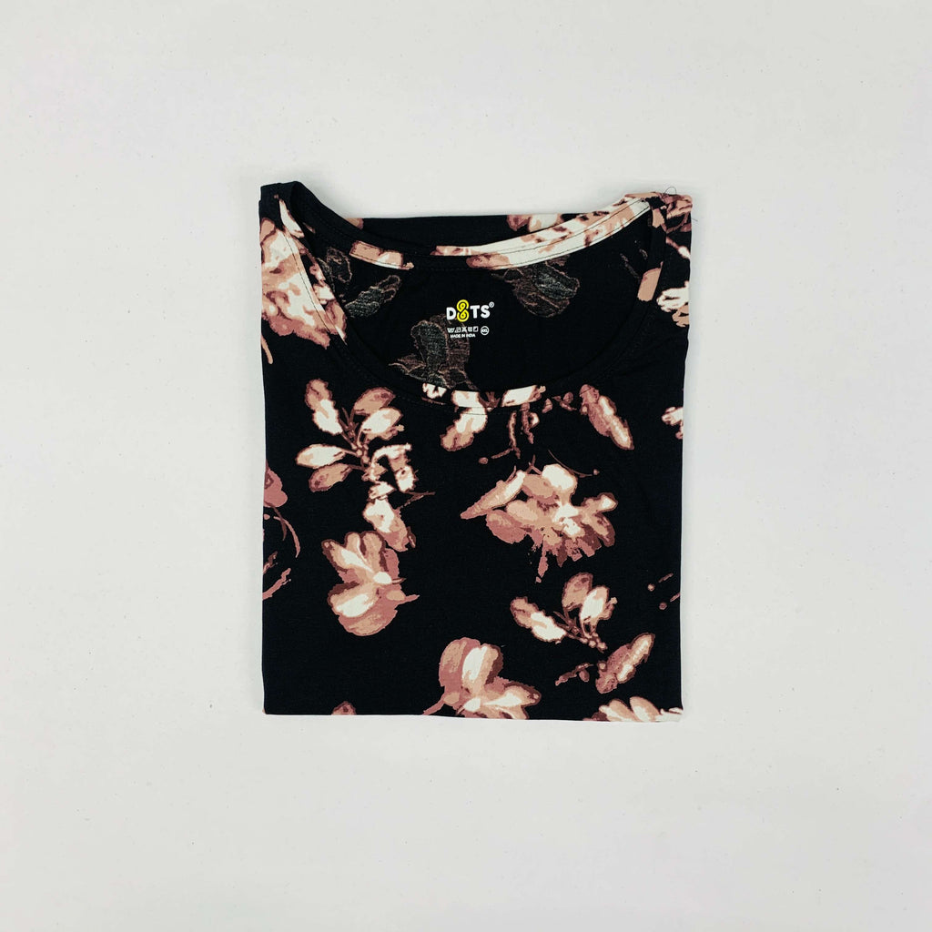 Dots Ladies Printed T-Shirt