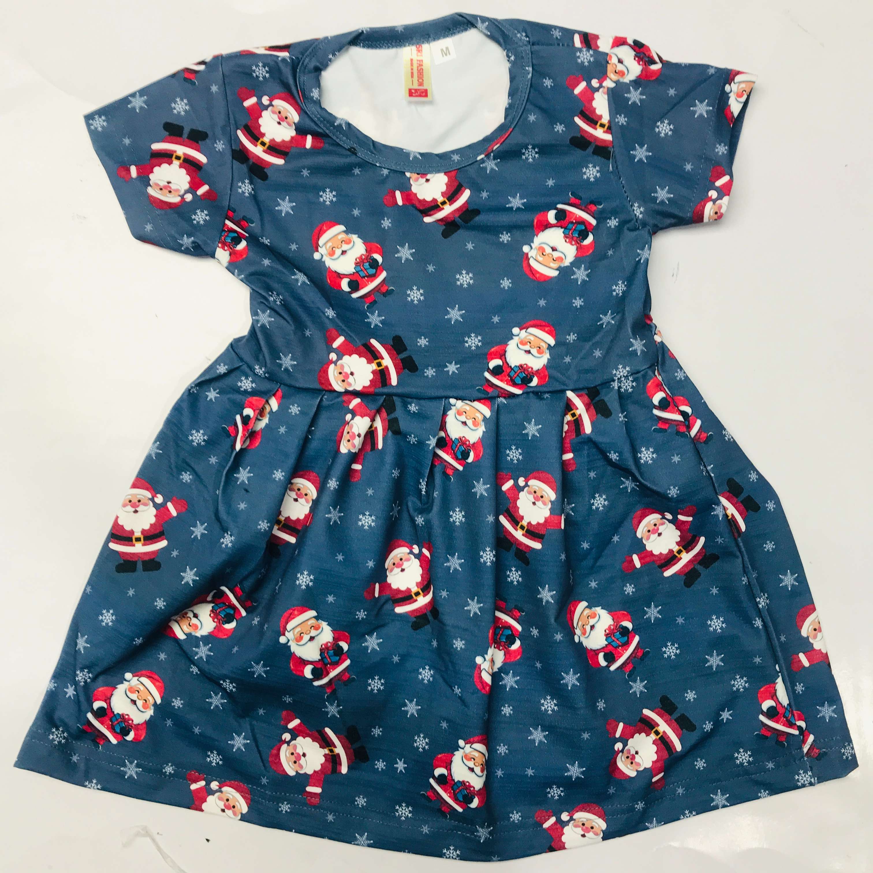 Jingle Bells Kids Christmas Frock combo (Pack of 2)