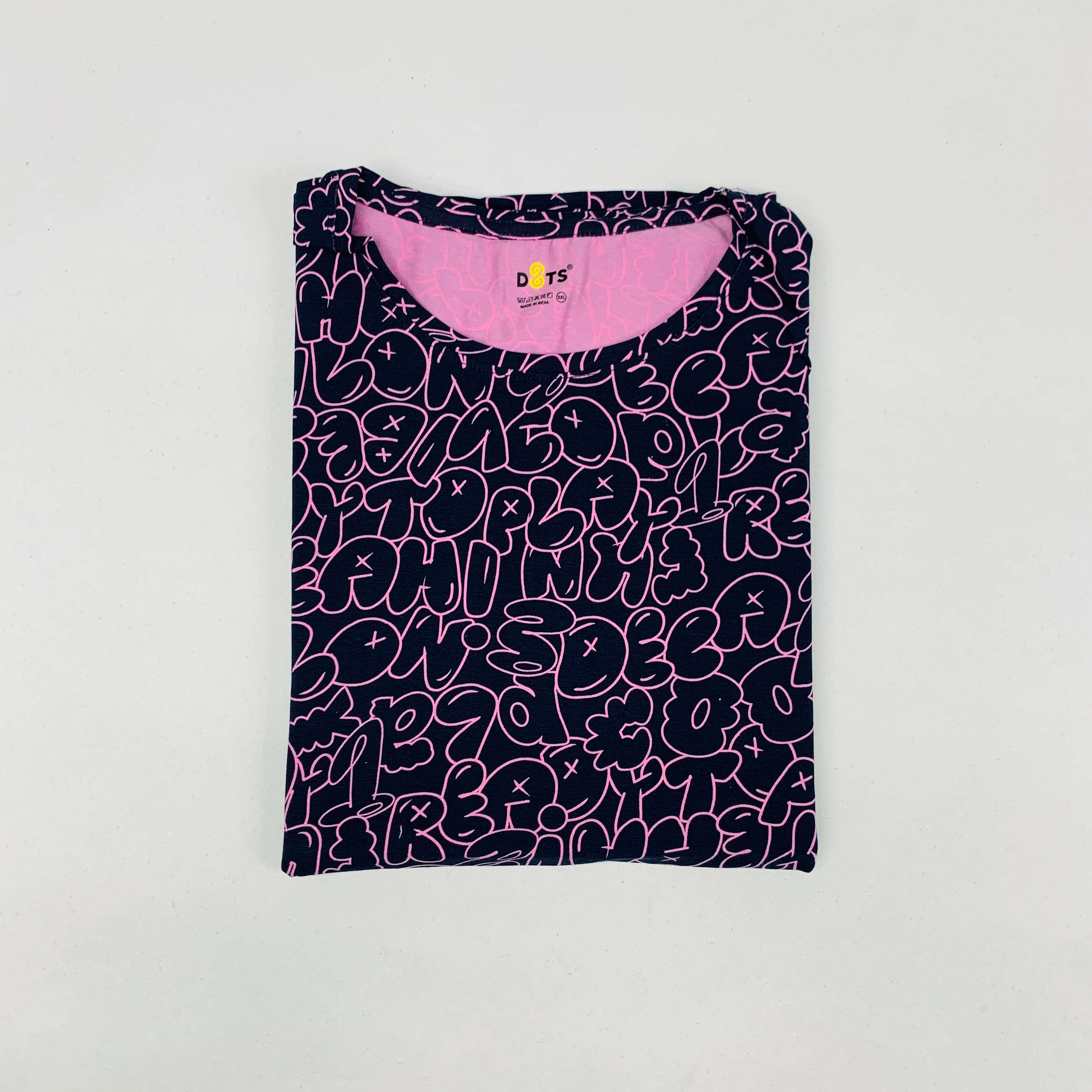 Dots Ladies Printed T-Shirt