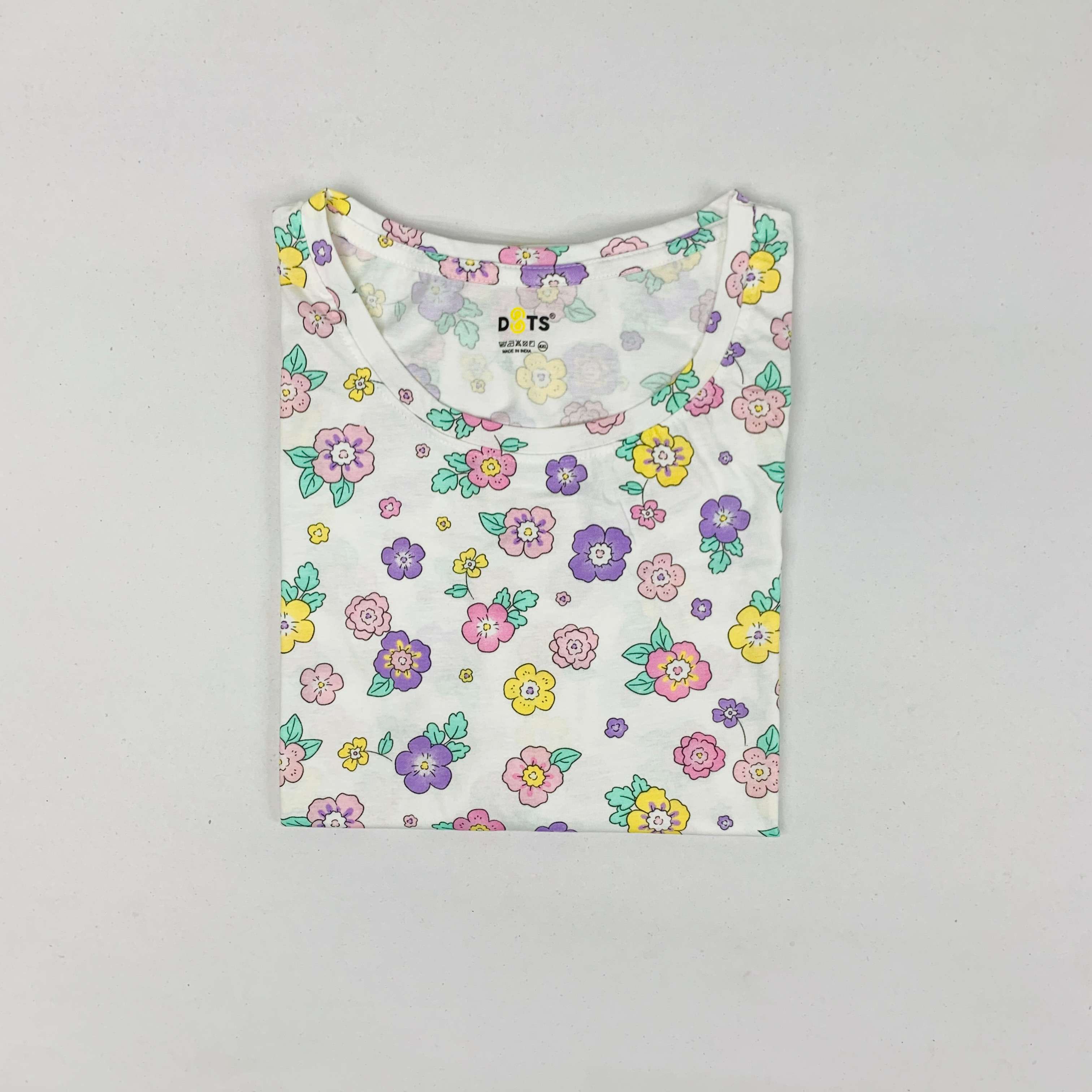 Dots Ladies Printed T-Shirt
