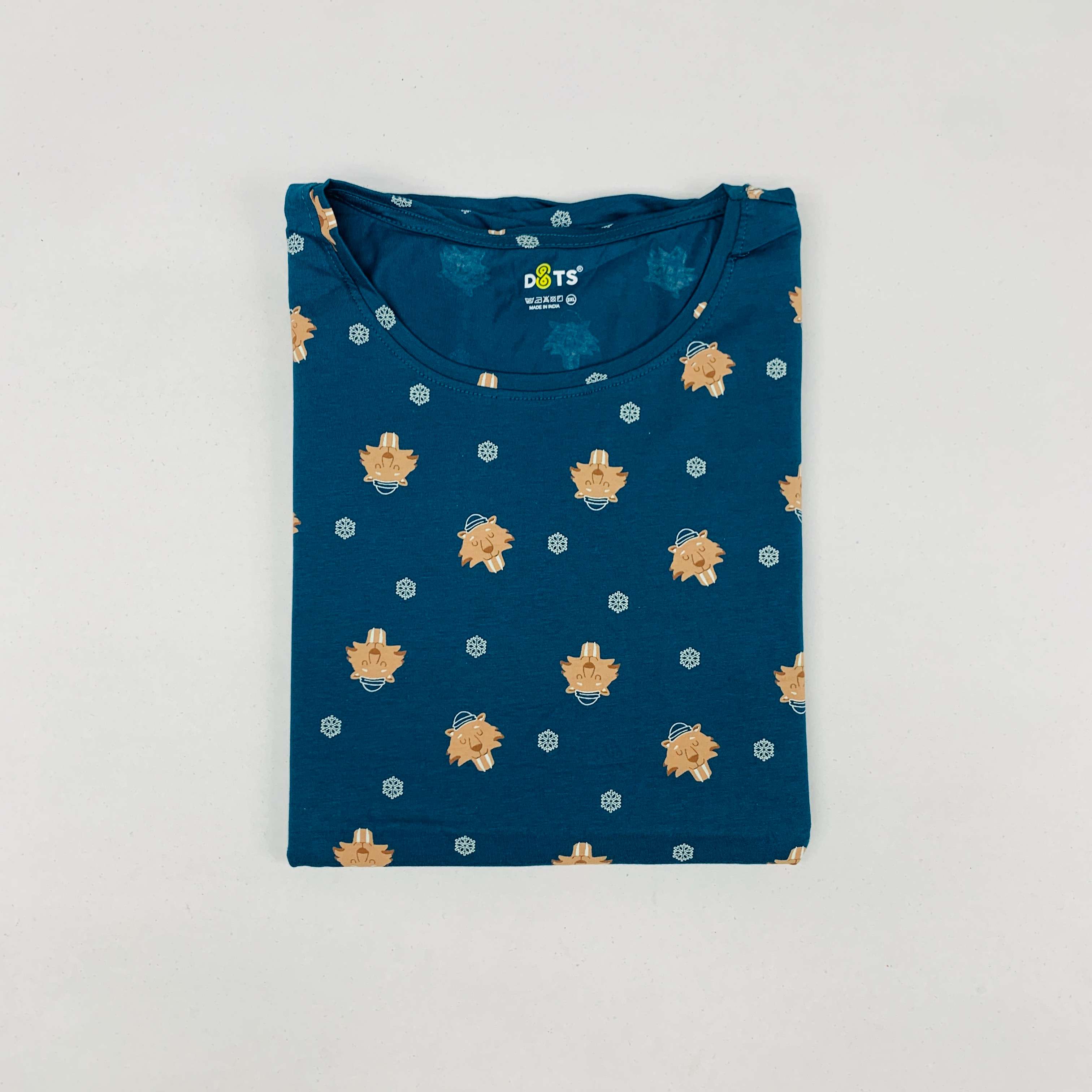 Dots Ladies Printed T-Shirt