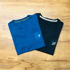 Classic Solid T-Shirt Combo Pack Of 2