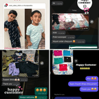 Kids Printed Shorts Set