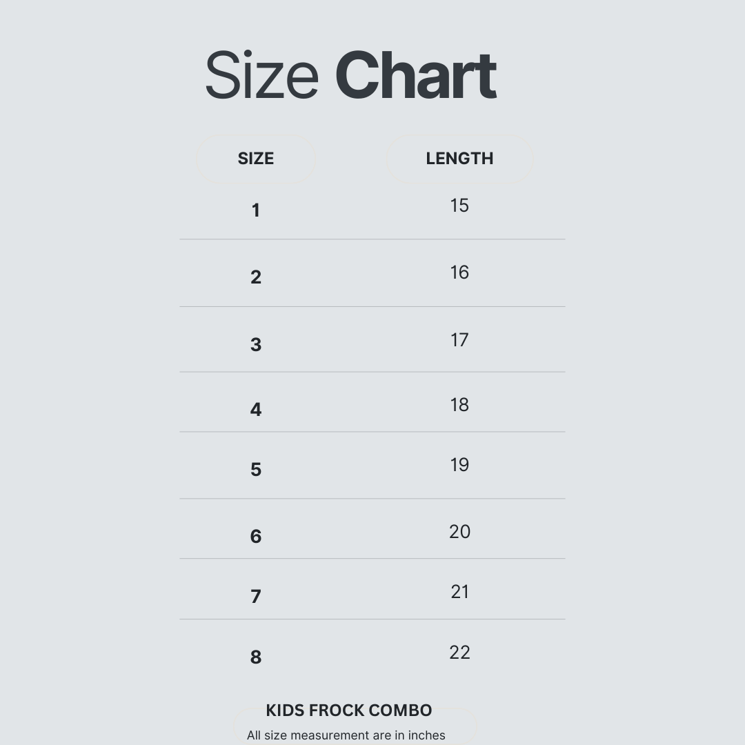 Kids Frock Combo Pack Of 2